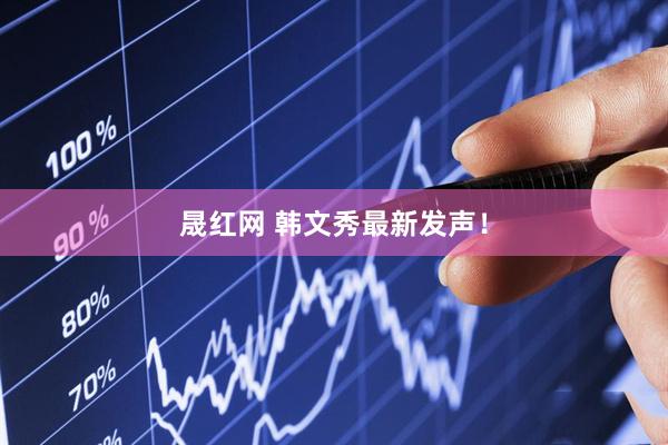 晟红网 韩文秀最新发声！
